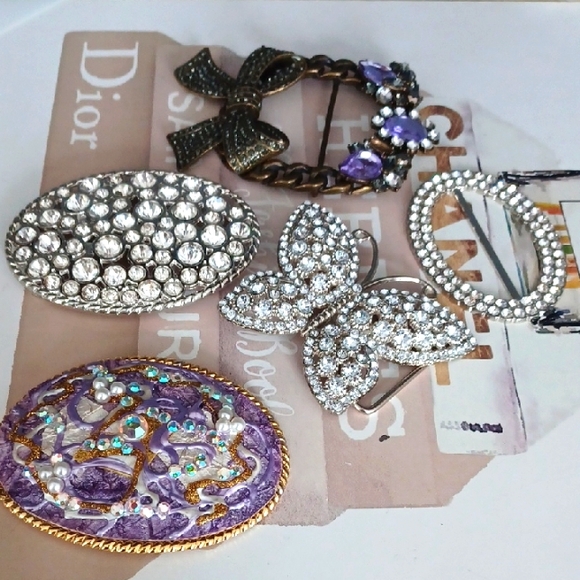 Set Of 5 Buckles main image 16